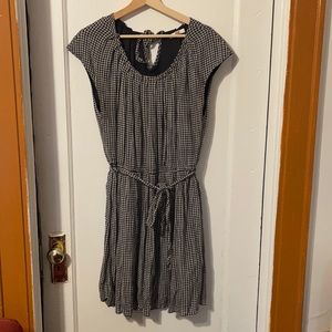 Navy Gingham dress XL by Lauren Conrad